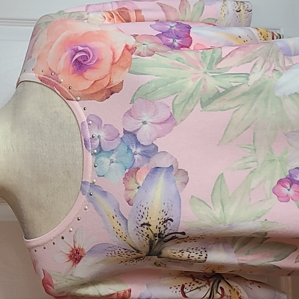 Alfred Dunner Floral Sweater NWT - Picture 2 of 13